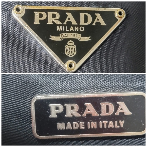 PRADA Tessuto Pochette Accessory Shoulder Bag Black - Picture 4 of 15